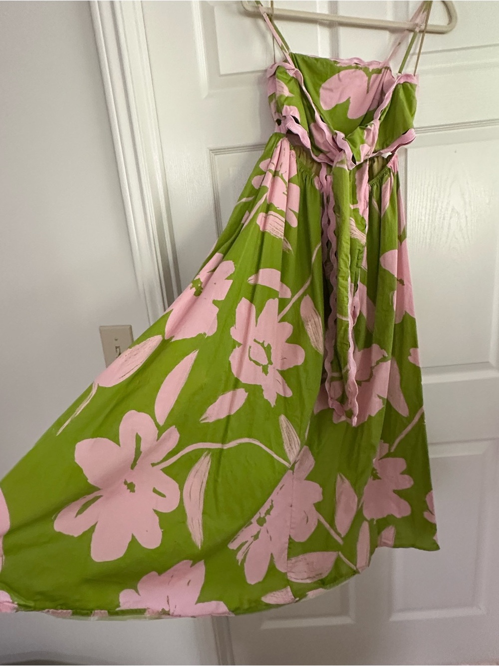 Floral Ric Rac Maxi Dress - Picture 3 of 7